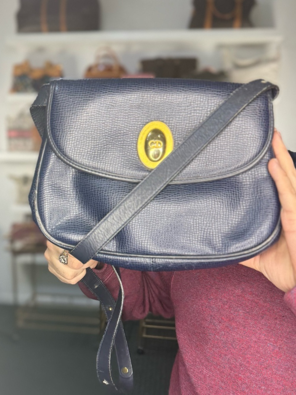 DIOR NAVY CROSSBODY